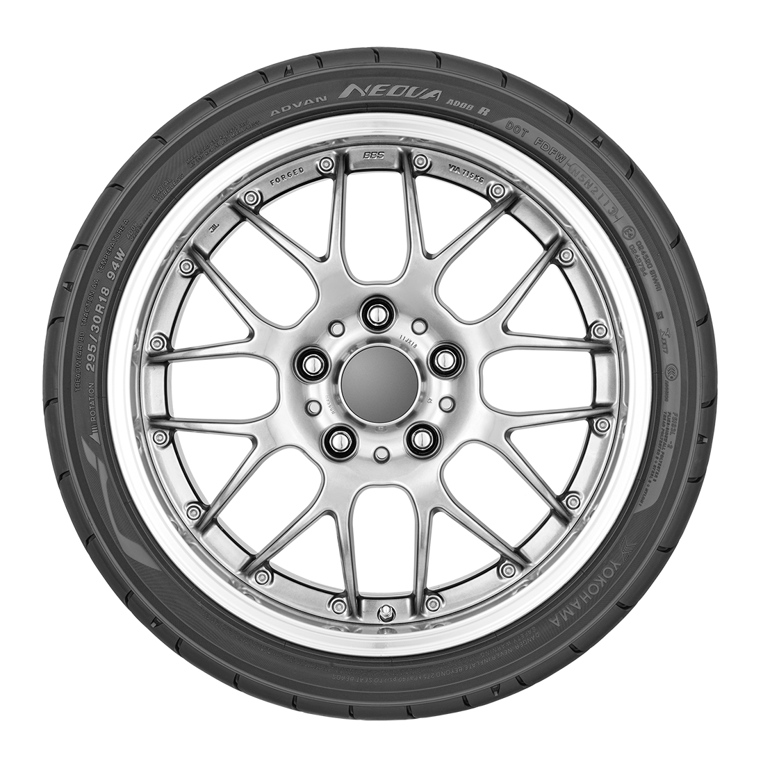 Yokohama Advan Neova AD08RS Tyres Track Day Road 2 x 195 55 R15 85V 1955515 